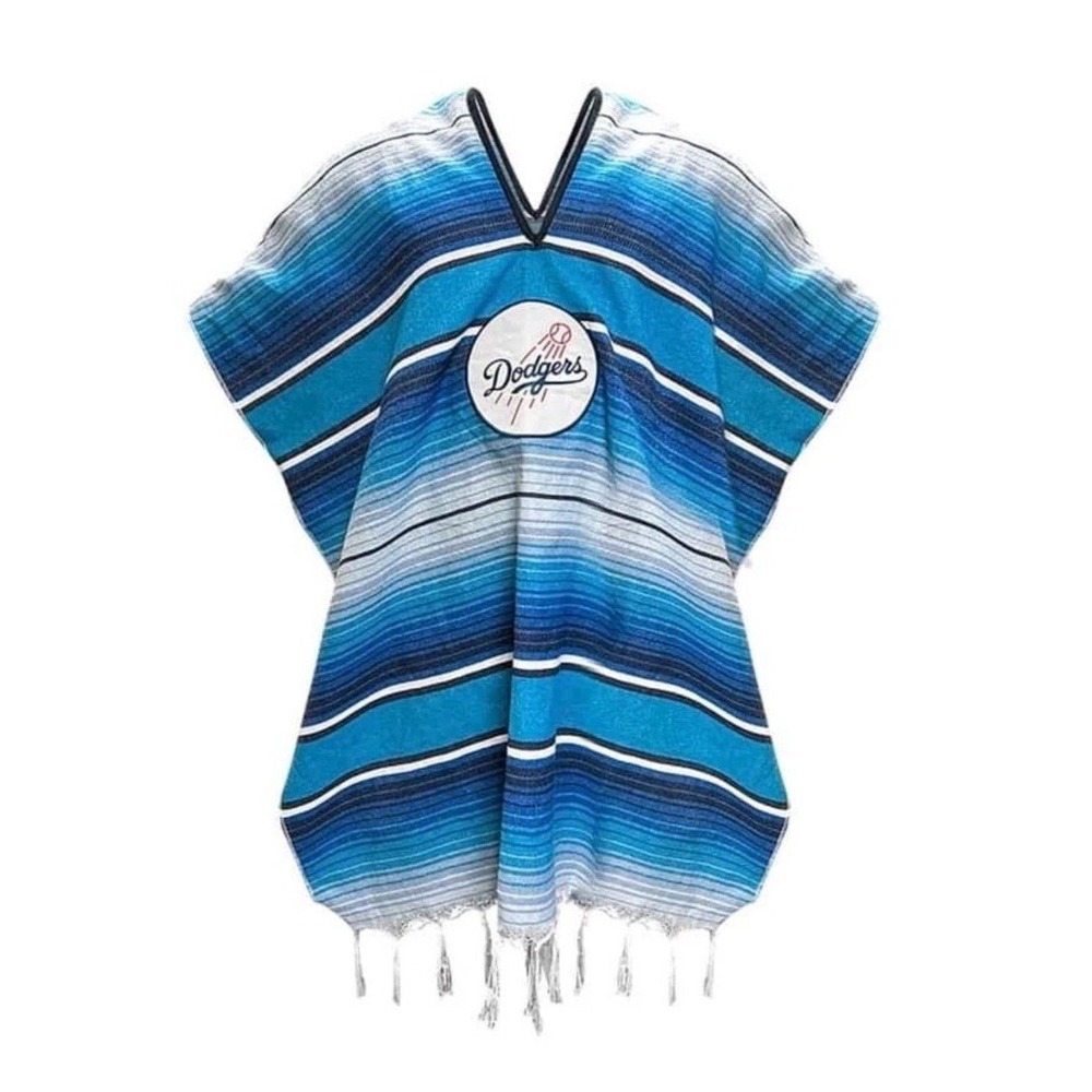 2023 Los Angeles Dodgers Mexican  Poncho Zarape new Rare